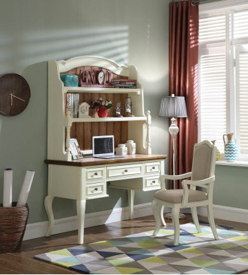 Office desk, armchair, desks, table, chair, 2-piece set, furniture, interior.