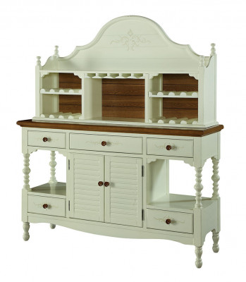 Classic wooden sideboard, country style furniture, cabinet, dresser, sideboards, cabinets.