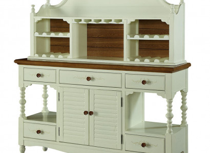 Classic wooden sideboard, country style furniture, cabinet, dresser, sideboards, cabinets.