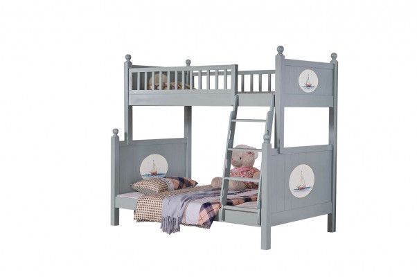Elegant kids room bed, bunk bed, luxury youth bed, high loft beds