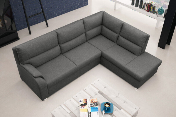 Sofa Sleeper Sofa Designer Sofa with Bed Function + Bed Box Corner Sofa Couch - NEW!