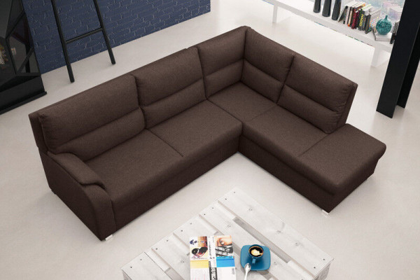 Sofa Sleeper Sofa Designer Sofa with Bed Function + Bed Box Corner Sofa Couch - NEW!