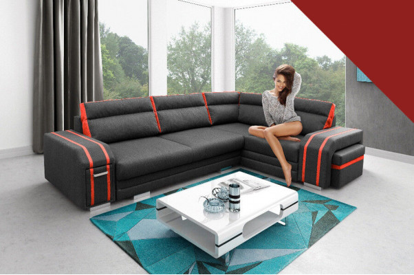 Sofa sleeper sofa designer sofa with bed function - bed box corner sofa couch sofas