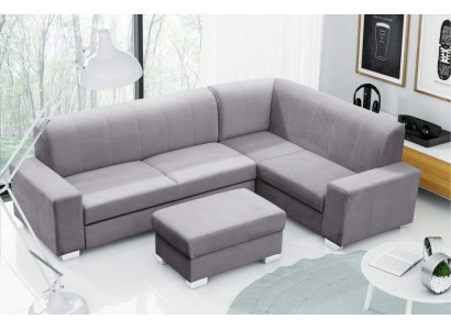 Sofa Sleeper Designer Sofa with Bed Function + Bed Compartment Corner Sofa Couch NEW