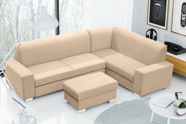 Sleeper sofa corner sofa couch bed function upholstery corner suite new sleeping function