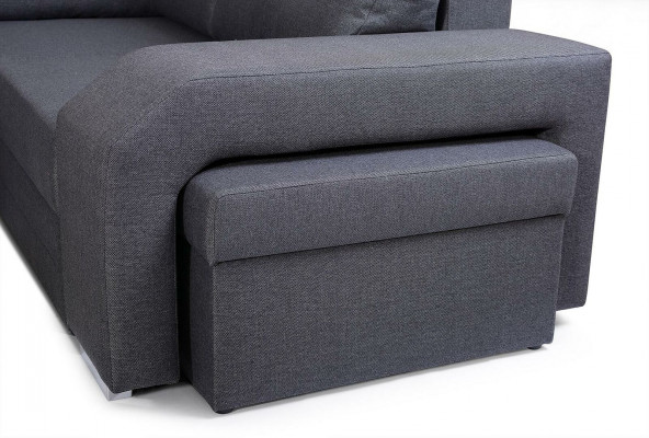 XXL living area corner sofa couch upholstery set designer U-shape corner new