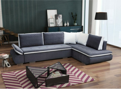 Sofa beds, sofa, couch, corner sofas, suite, upholstery, corner, fabric, new, living landscape.