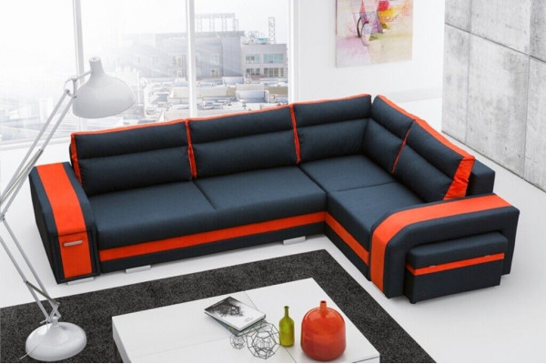 Corner sofa living room sleeper sofa couches couch set L-shaped fabric