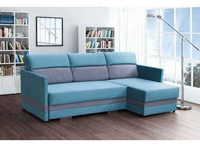 Sofa Sleeper Sofa Designer Sofa with Bed Function + Storage Compartment Corner Sofa Couch NEW