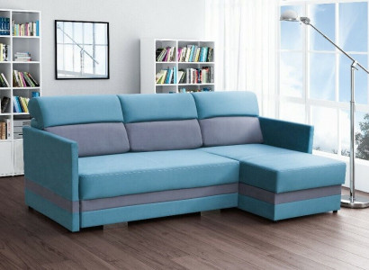 Sofa Sleeper Sofa Designer Sofa with Bed Function + Storage Compartment Corner Sofa Couch NEW