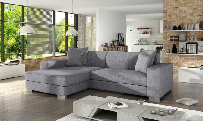 Sleeper sofa corner sofa couch bed function upholstered corner set new sleep function