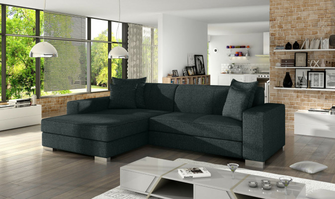 Sofa Sleeper Sofa Designer Sofas with Bed Function Corner Sofa Couch NEW + Bed Box