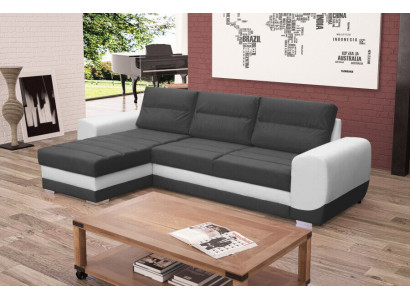 Sofa Sleeper Sofa Designer Sofa with Bed Function + Bed Box Corner Sofa Couch NEW