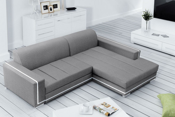 Sofa Sleeper Sofa Designer Sofa with Bed Function + Storage Compartment Corner Sofa Couch NEW
