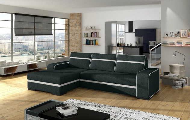 Sofa bed corner sofa couch upholstery corner set sleeping function bed function