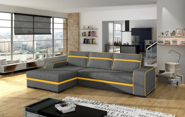 Sofa bed corner sofa couch upholstery corner set sleeping function bed function