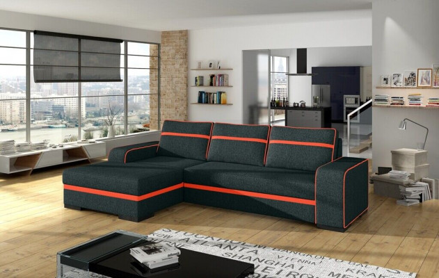 Sofa bed corner sofa couch upholstery corner set sleeping function bed function