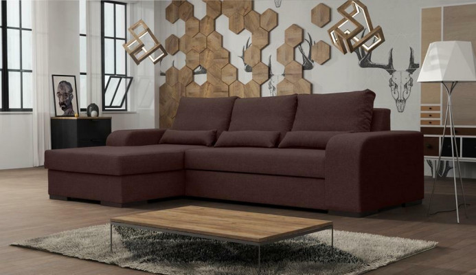 Sofa Sleeper Sofa Designer Sofa with Bed Function - Storage Box Corner Sofa Couch