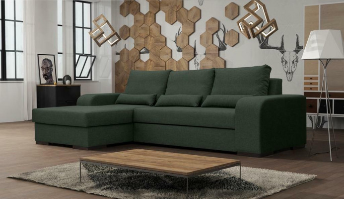 Sofa Sleeper Sofa Designer Sofa with Bed Function - Storage Box Corner Sofa Couch