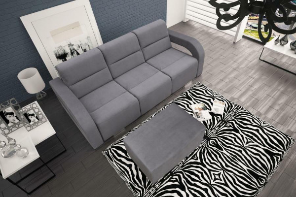 Sofa bed folding couch 3-seater with sleeping function + bed box couch sofa folding sofa
