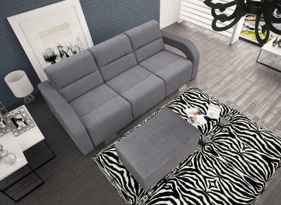 Sofa bed folding couch 3-seater with sleeping function + bed box couch sofa folding sofa