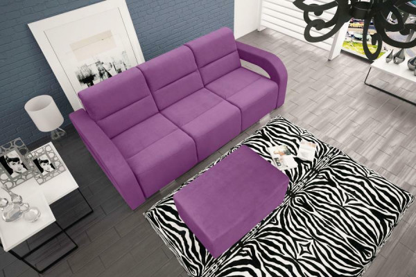 Sofa bed folding couch 3-seater with sleeping function + bed box couch sofa folding sofa