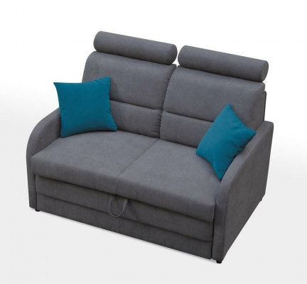 2-seater sofa couch sofas textile upholstery fabric set with bed function sofa bed