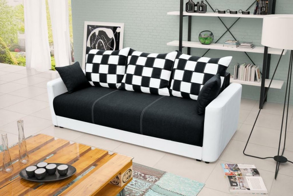 Sofa bed 3-seater large with bed function sofa sofas upholstery couches XXL