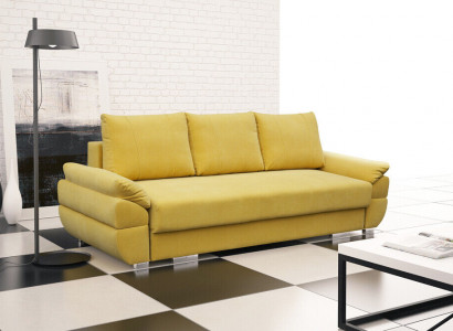 3-seater sofa bed with folding couch and sleeping function including bed box