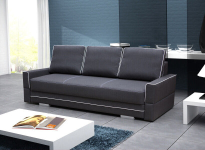 Sleeper Sofa Convertible Couch 3-Seater Sleeping Function + Storage Compartment Couch Sofa Convertible Sofa