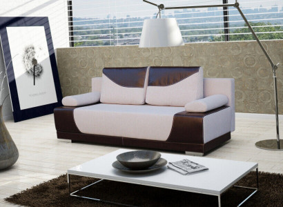 Sleeper Sofa Foldable Couch 3-Seater with Sleeping Function + Bed Box Couch Designer Sofa