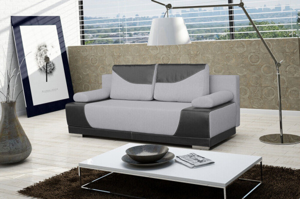 Sleeper Sofa Foldable Couch 3-Seater with Sleeping Function + Bed Box Couch Designer Sofa