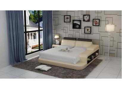 Bed Design Luxury Luxury Beds Leather Modern Bedroom 140/160/180 LB8810