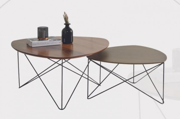 Coffee table, living room table, luxury coffee tables, 2x side table, table new