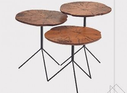 Coffee table 3x Design Living Room Table Modern Furniture Luxury Tables 3-piece Set