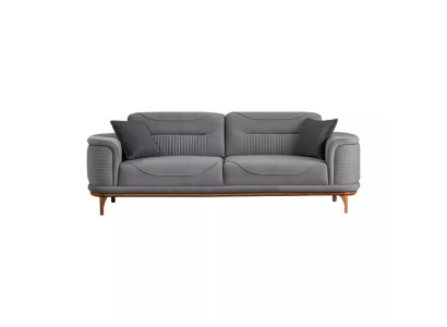Modern gray sofa high-quality fabric for a living room new