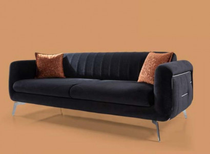 Modern couch three-seater upholstered design sofa three-seater room furniture