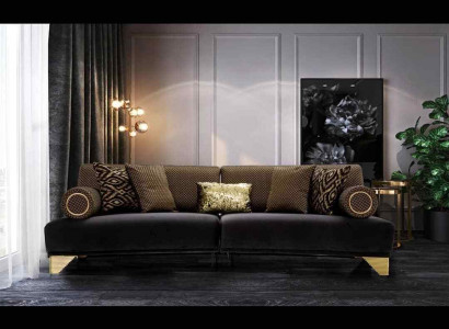 Three-seater sofa 3-seater luxury sofas living room couch fabric couches 260cm furniture