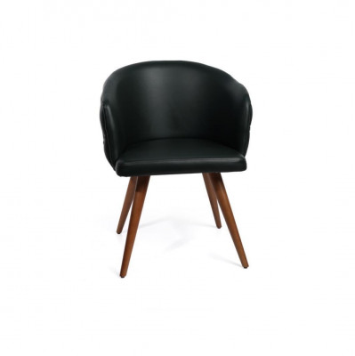 Black Modern Chair Designer Chesterfield Dining Chair Italian Style Upholstered Chairs