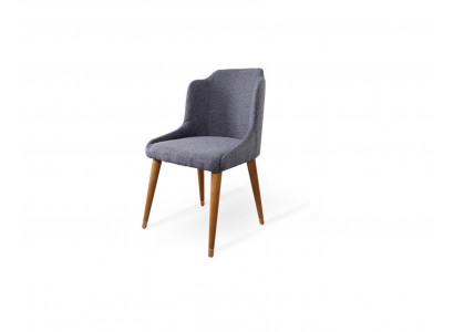 Chair 1-seater armchair wood luxury class furniture design armchair wood dining room
