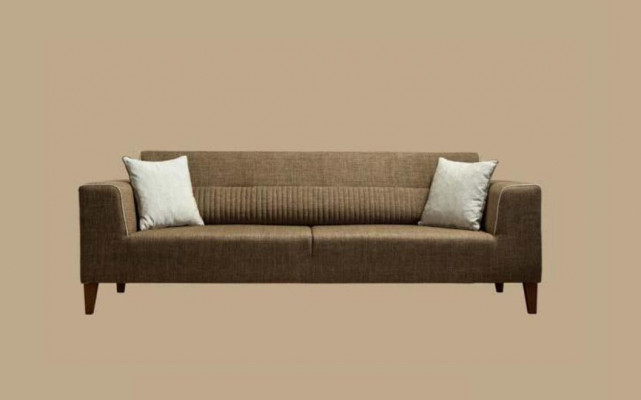 Living room sofa 3-seater couch three-seater upholstered fabric sofa textile
