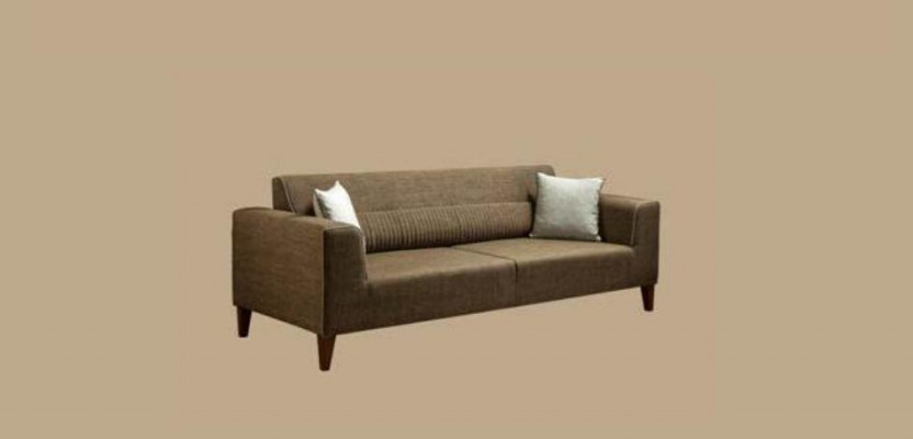 Living room sofa 3-seater couch three-seater upholstered fabric sofa textile