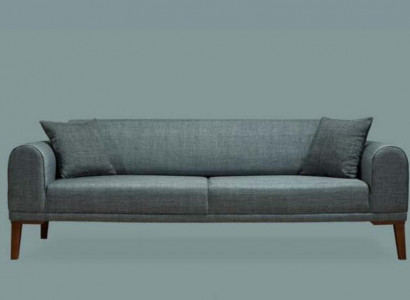 Luxurious Modern Sofa 3-Seater Design Sofa Three-Seater Upholstery Wood
