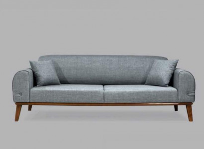 Modern sofa 3-seater design couch three-seater upholstered textile furniture