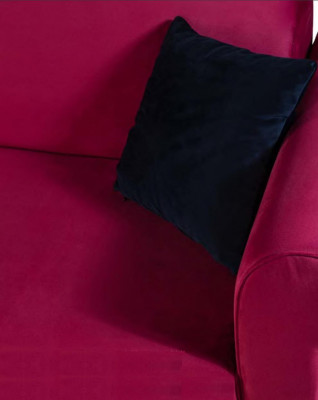 Designer Sofa 3-Seater Big Couch Three-Seater Textile Upholstery Furniture