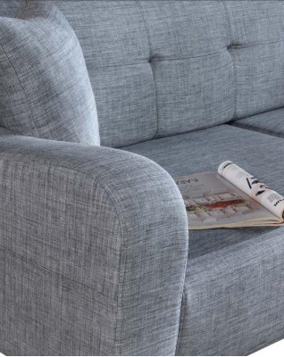 Design sofa three-seater couch 3-seater upholstery suite sofas furniture