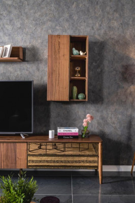 TV stand living room RTV lowboard sideboard dresser wall unit modern wood new