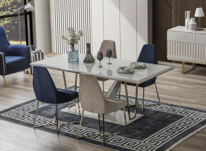 Dining group dining room dining table set dining chair dining group dining nook modern 5-piece set