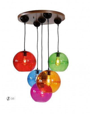 Design light ceiling lamps modern silver wall lamp chandelier colorful chandelier