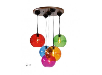 Design light ceiling lamps modern silver wall lamp chandelier colorful chandelier